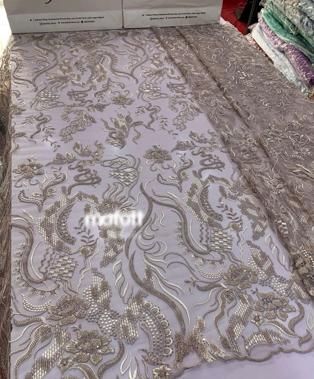 HM Emb - Price is for 1 yard (Minimum is 3 yards)