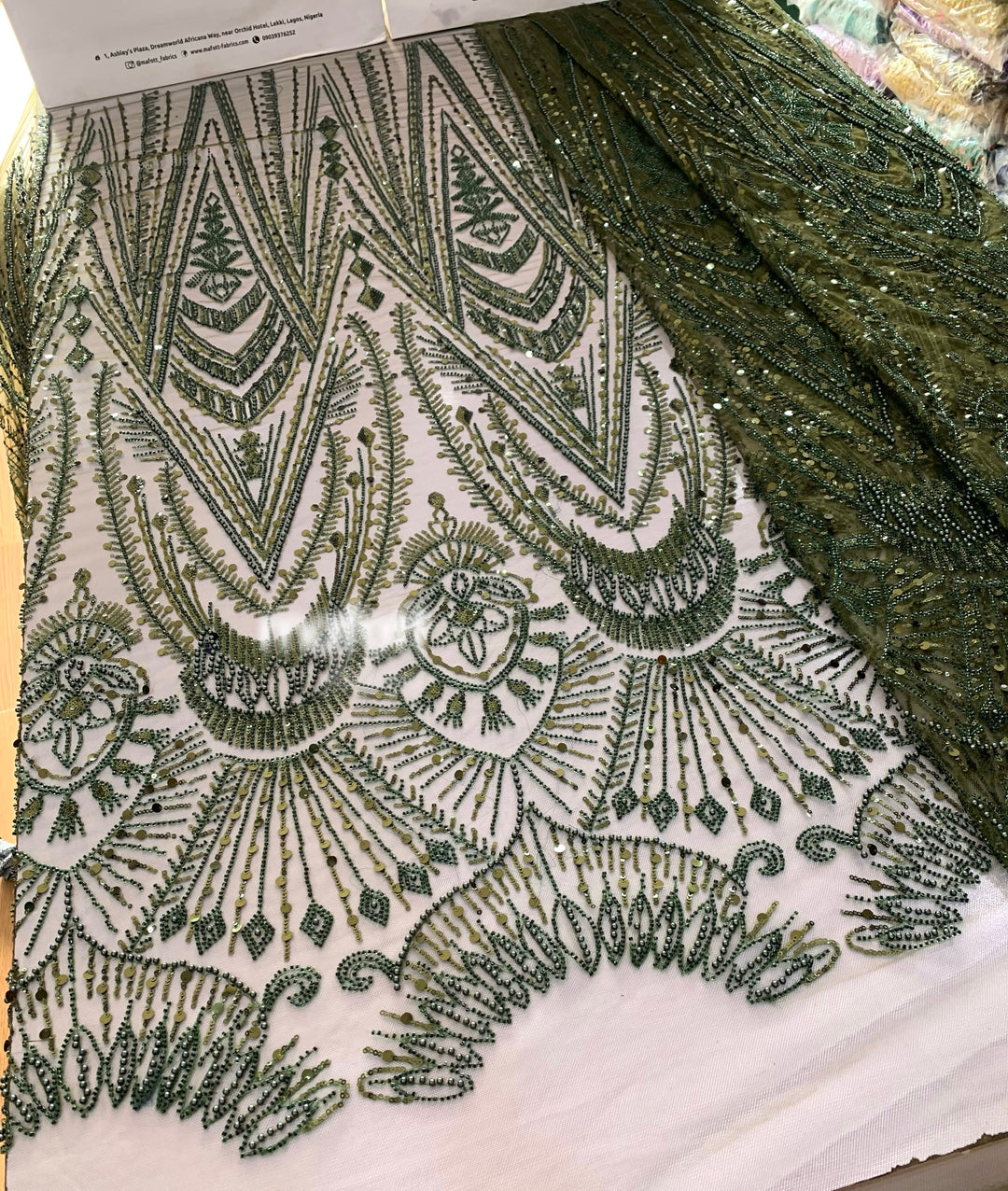AM Beaded - Price is for 4 yards
