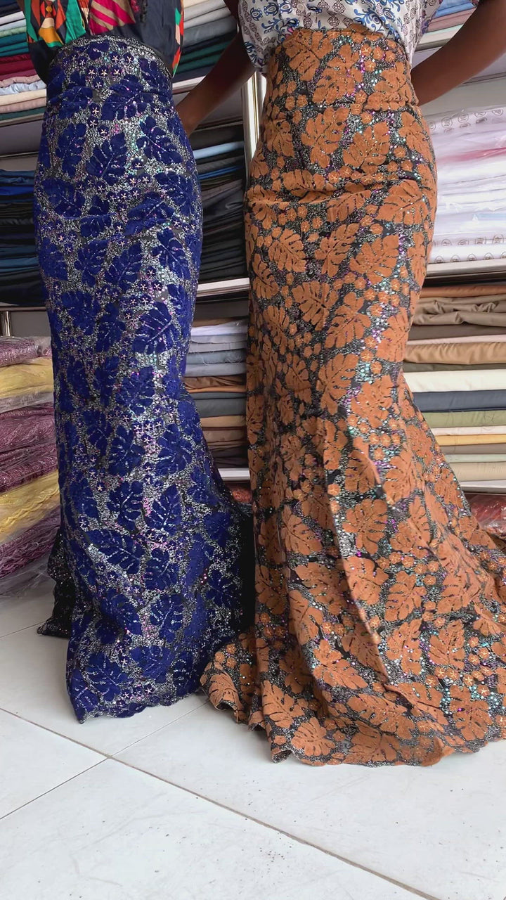 LV Flocking - Price is for 2 yards