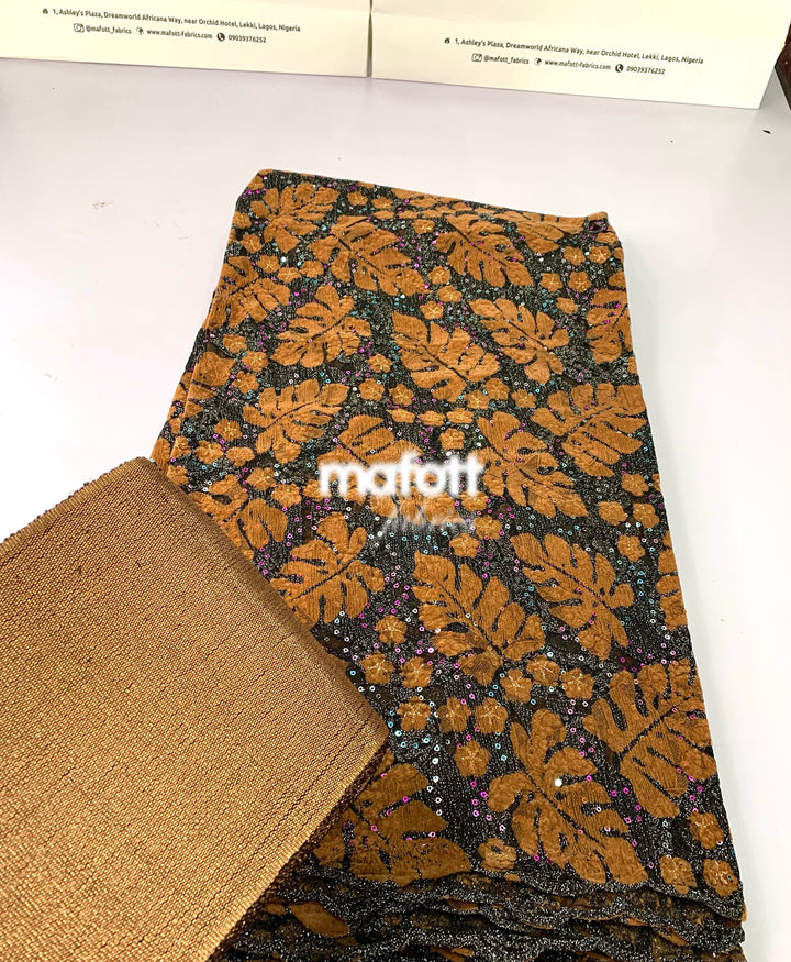 LV Flocking - Price is for 2 yards