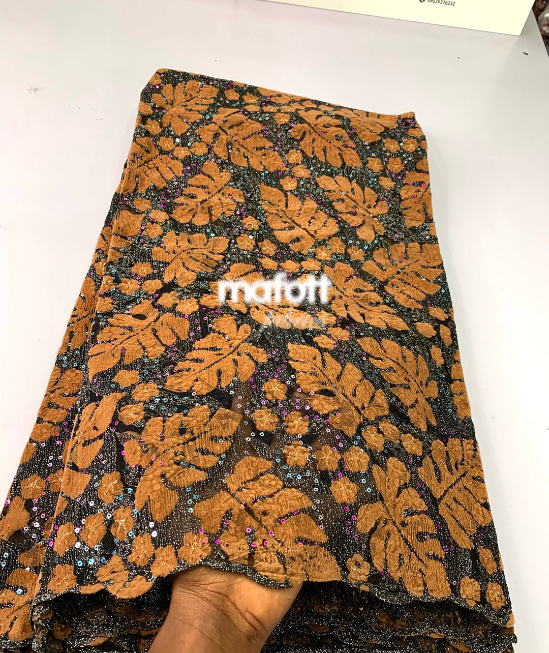 LV Flocking - Price is for 2 yards