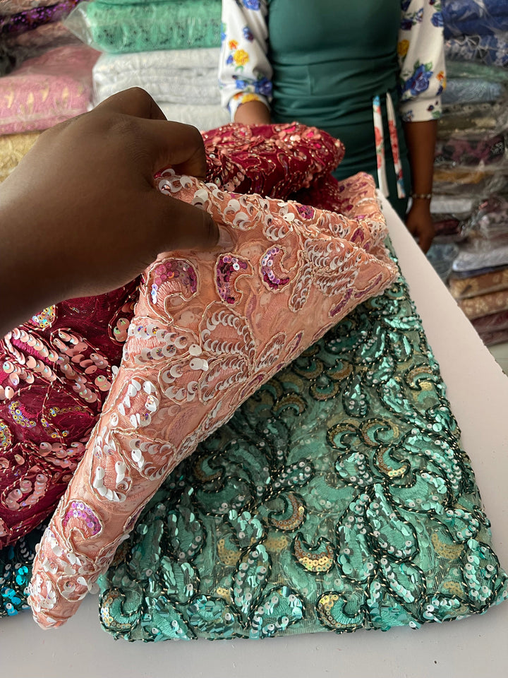 LGE Sequins - Price is for 4.5 yards