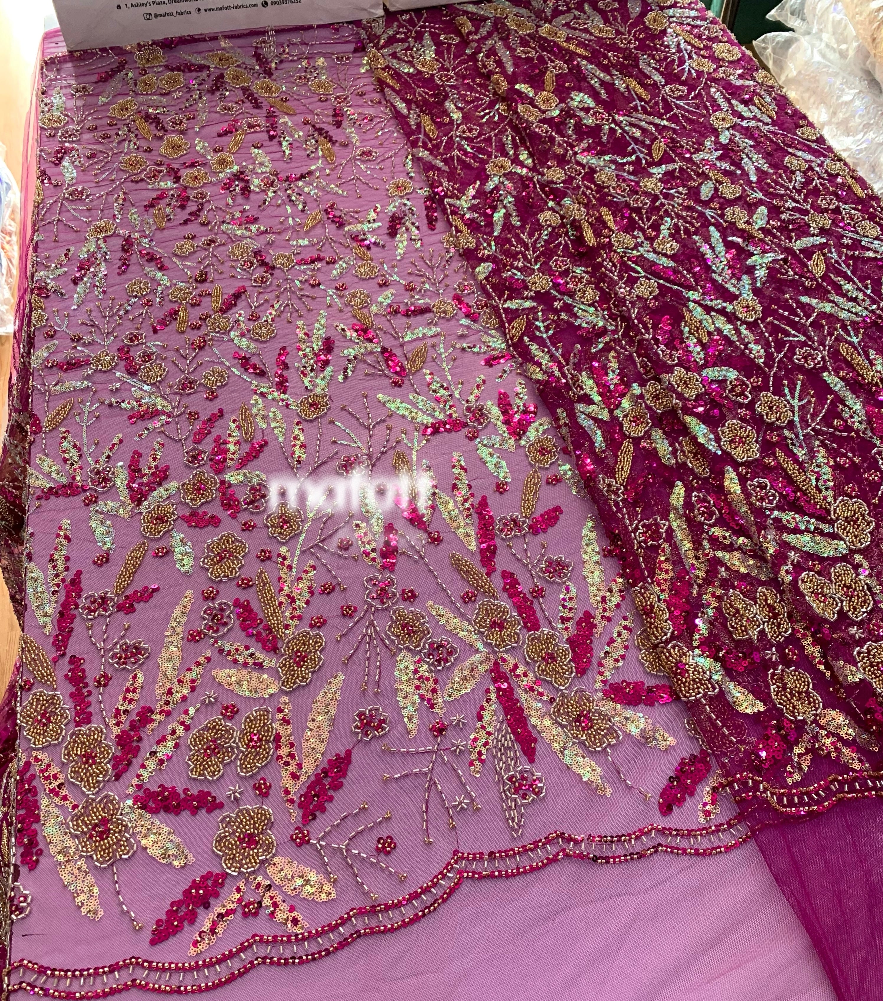 Dian Bridal - Price is for 1 yard (Minimum is 2yards)