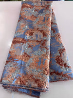 Load image into Gallery viewer, Brocade EU TT- Price is for 1 yard (Minimum is 2 yards)
