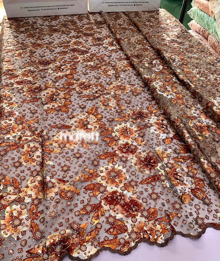YG Floral - Price is for 1 yard (Minimum is 3 yards)